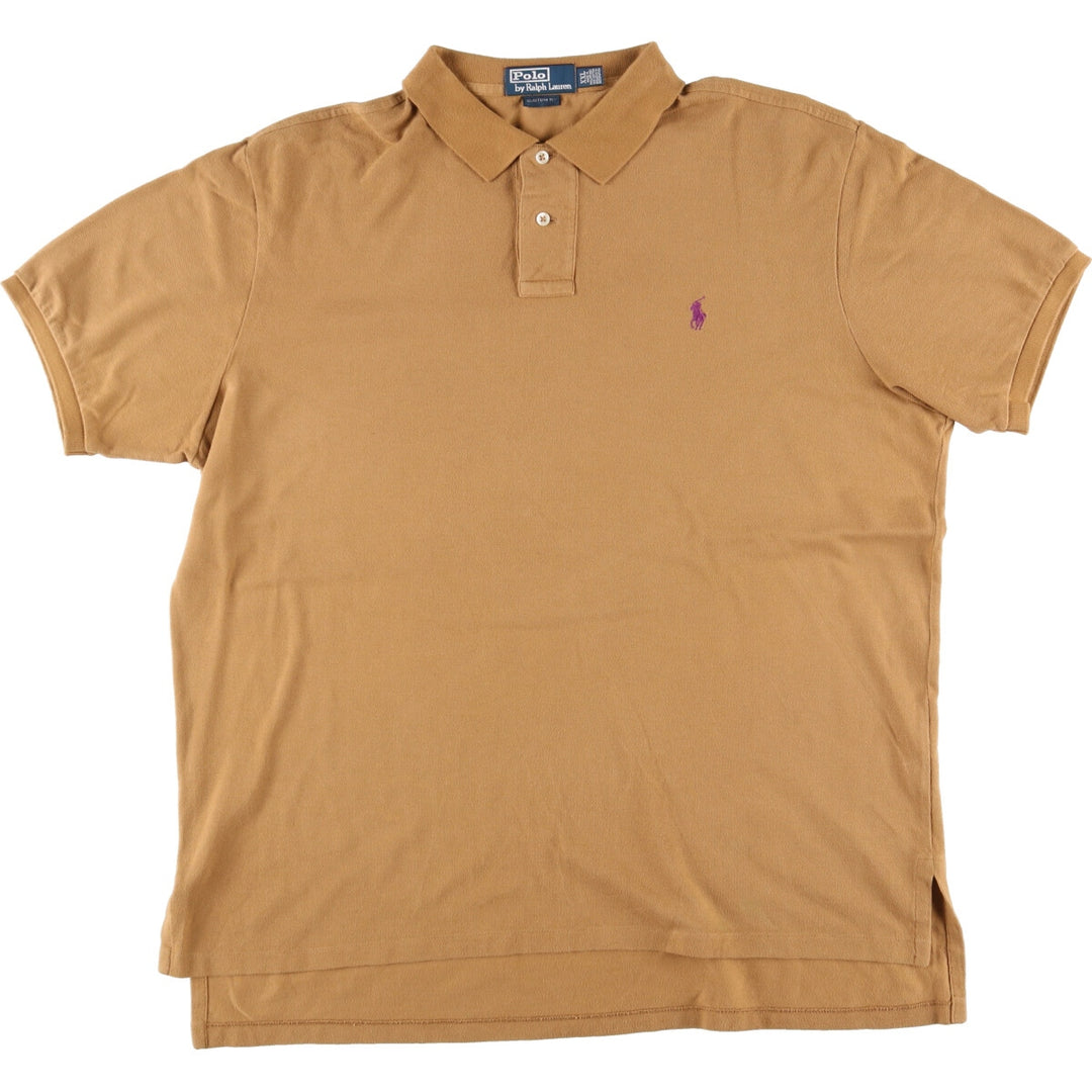 Ralph Lauren POLO by Ralph Lauren CUSTOM FIT short sleeve polo shirt men's XXL /eaa461175