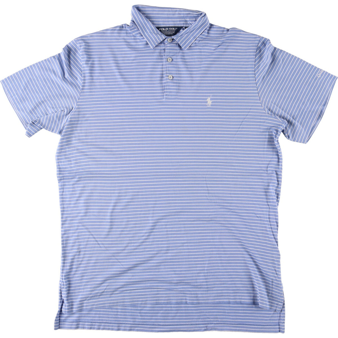 Ralph Lauren POLO GOLF Short Sleeve Striped Polo Shirt Men's M /eaa461182