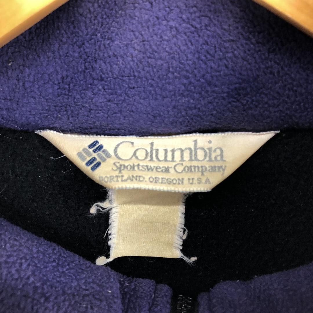 90'S Columbia White Tag Fleece Jacket Men's L Size Vintage /eaa461223