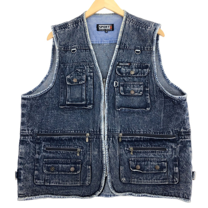 SPORT8 Denim Fishing Vest Men's XXL /eaa461230