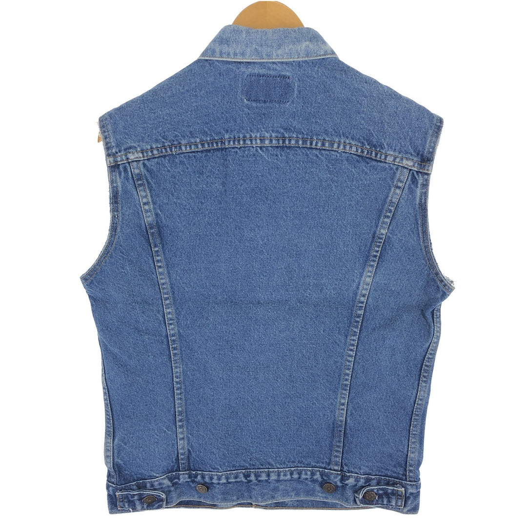 90'S Levi's 71506-0216 denim vest made in USA, men's size M /eaa461233