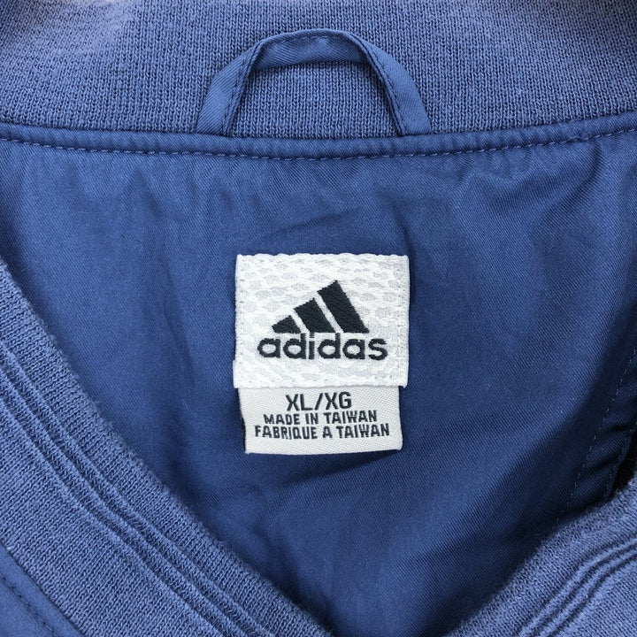 00'S Adidas V-neck warm-up vest Men's XL /eaa461240