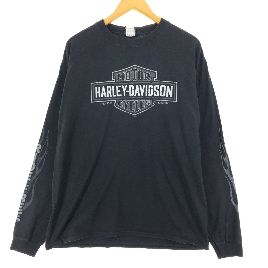 Harley-Davidson HANES Long T-shirt Men's L /eaa461245