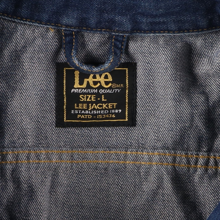 Lee denim jacket, G-jacket, men's size L / eaa461295