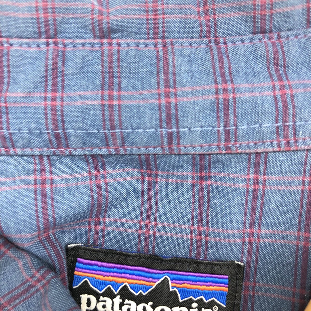 Patagonia ORGANIC COTTON Organic Cotton Long Sleeve Check Shirt Men's L /eaa461302