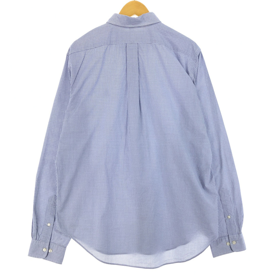 Ralph Lauren Classic Fit Long Sleeve Button Down Check Shirt Men's L /eaa461304