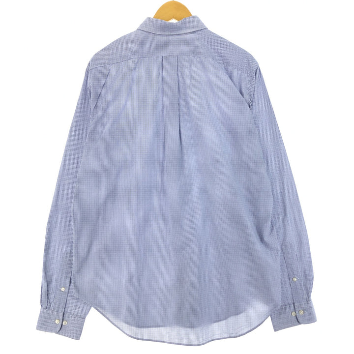 Ralph Lauren Classic Fit Long Sleeve Button Down Check Shirt Men's L /eaa461304