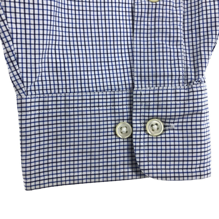 Ralph Lauren Classic Fit Long Sleeve Button Down Check Shirt Men's L /eaa461304