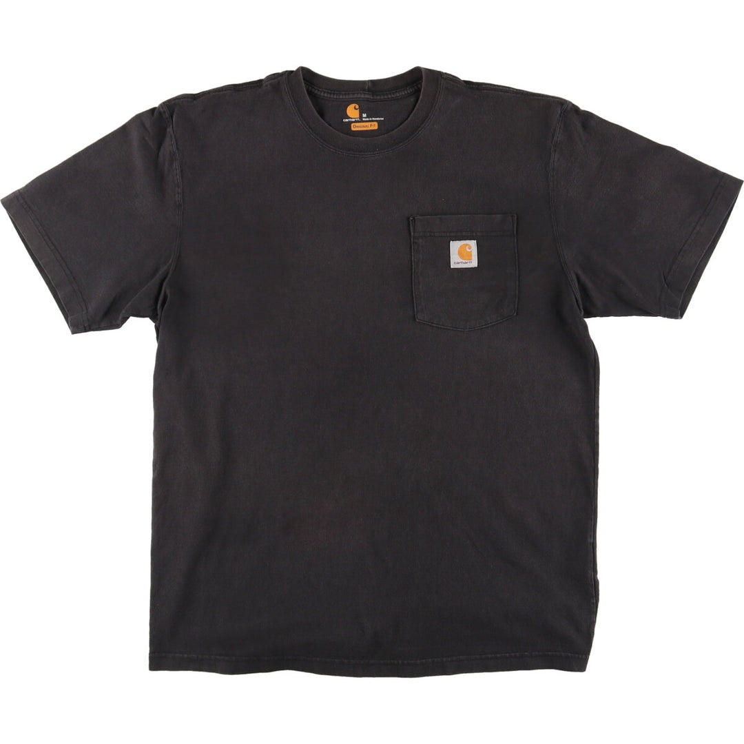 Carhartt ORIGINAL FIT short sleeve one point logo pocket T-shirt Men's M /eaa461352