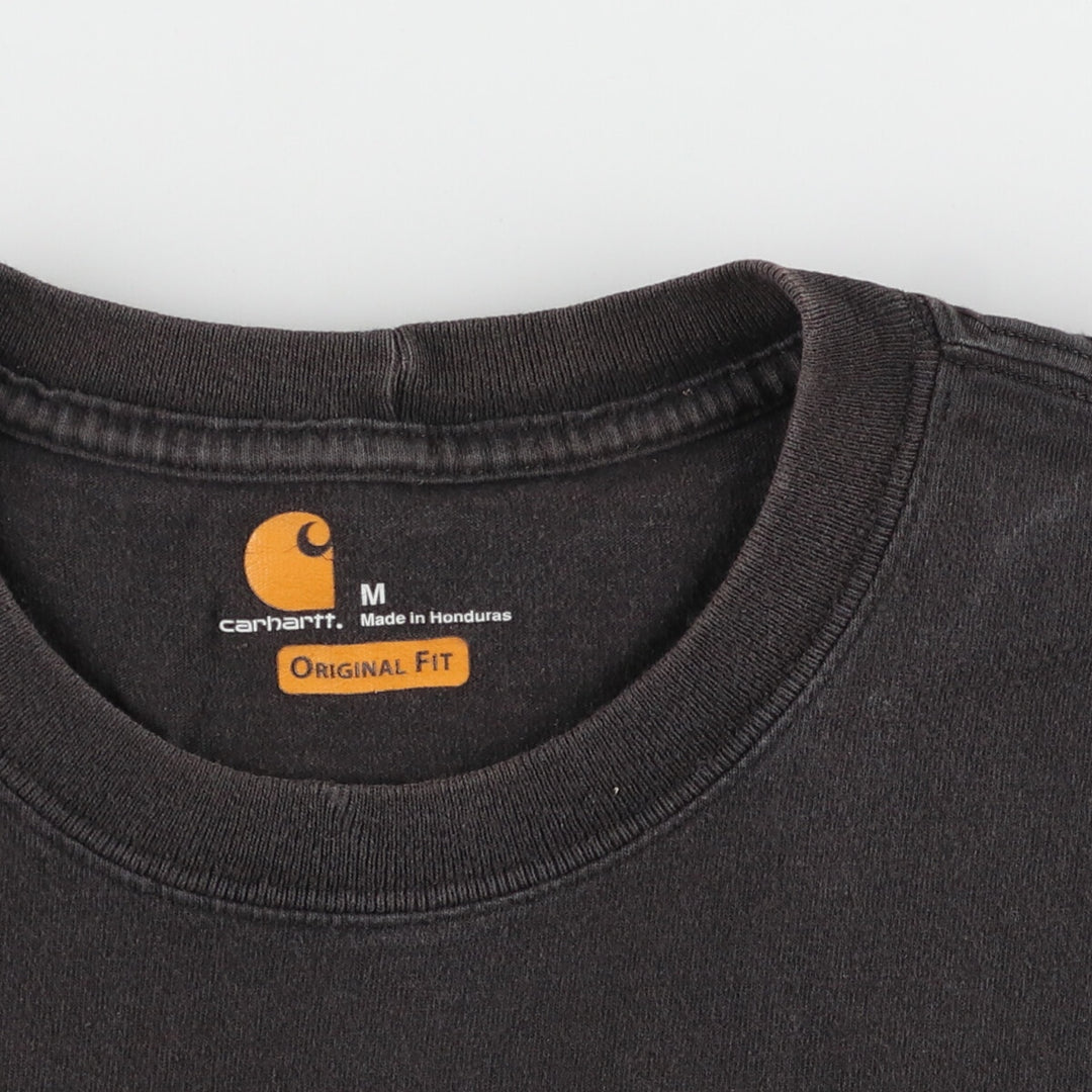 Carhartt ORIGINAL FIT short sleeve one point logo pocket T-shirt Men's M /eaa461352