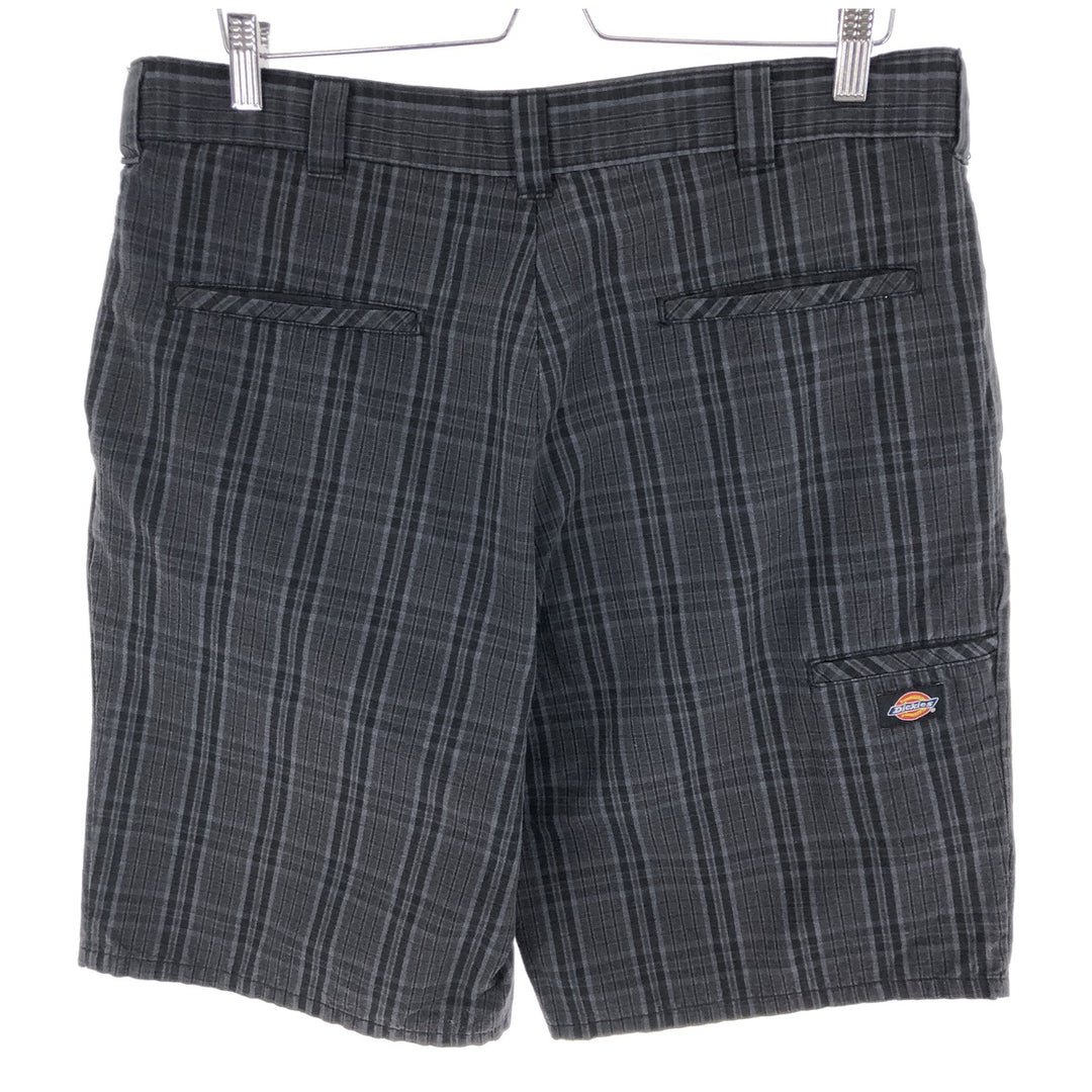 Dickies Check Pattern Work Shorts, Half Pants, Men's, W37 / eaa461451