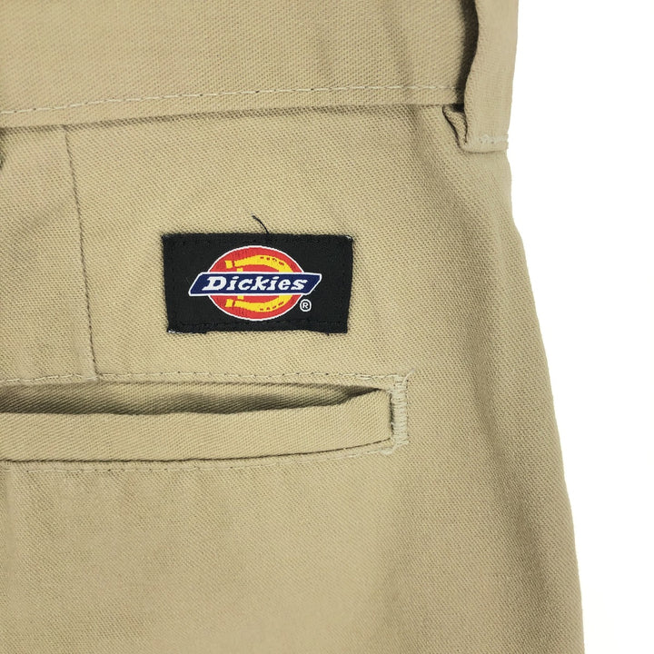 Dickies Relaxed Fit Cargo Shorts, Half Pants, Men's, W35 polyester Beige type Vintage Second Hand