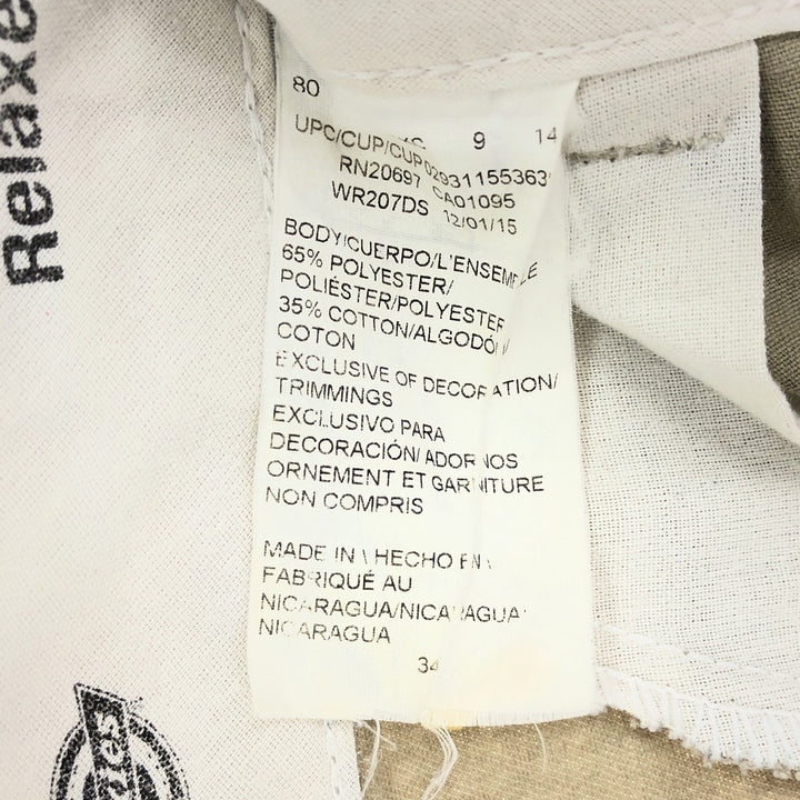 Dickies Relaxed Fit Cargo Shorts, Half Pants, Men's, W35 polyester Beige type Vintage Second Hand