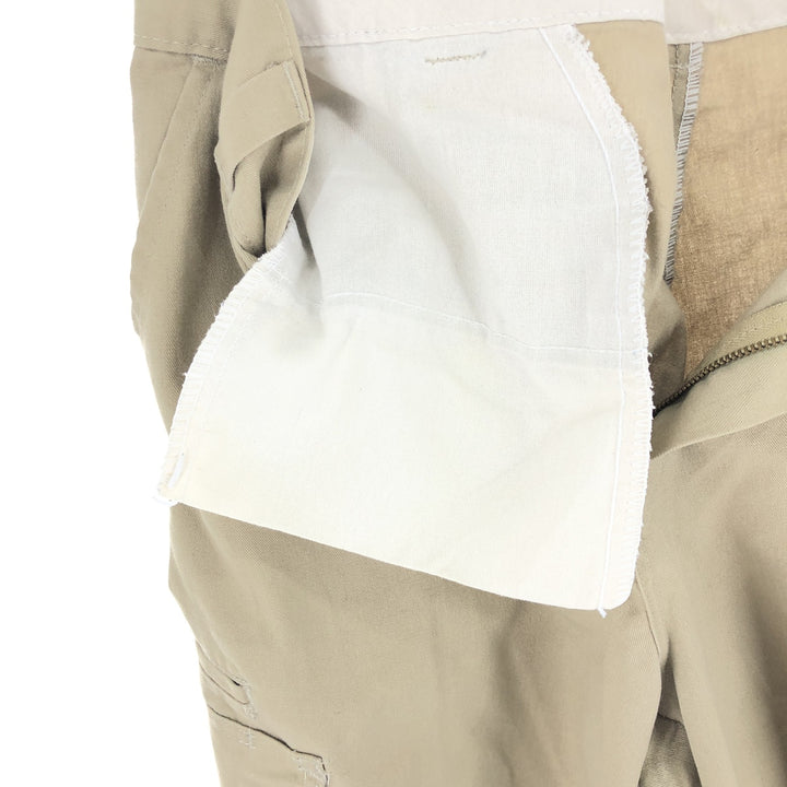 Dickies Relaxed Fit Cargo Shorts, Half Pants, Men's, W35 polyester Beige type Vintage Second Hand