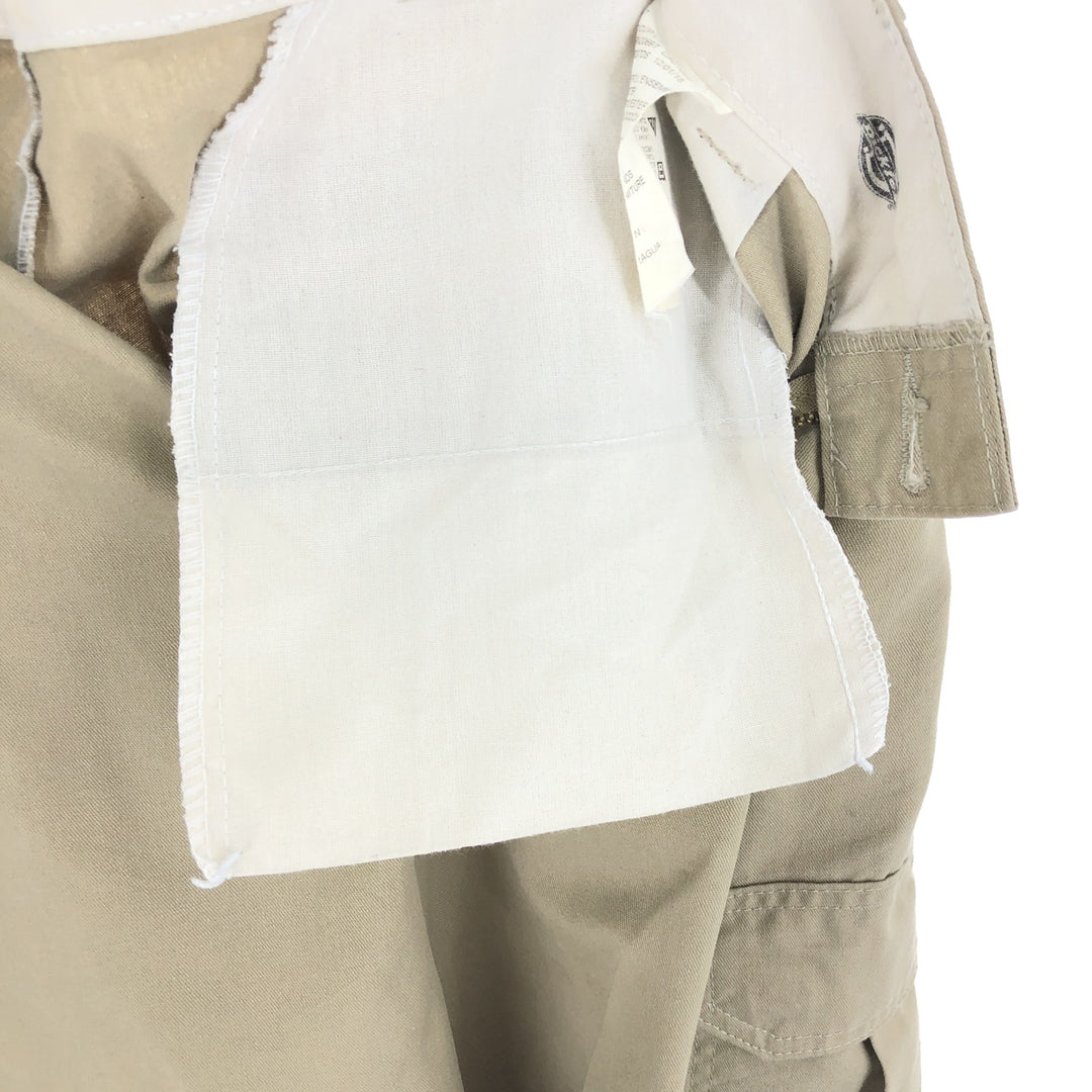 Dickies Relaxed Fit Cargo Shorts, Half Pants, Men's, W35 polyester Beige type Vintage Second Hand