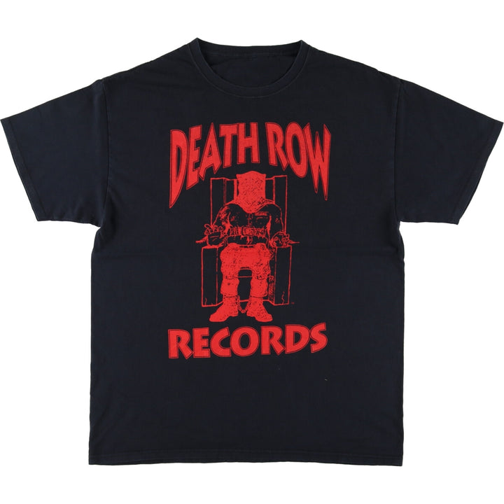 DEATH ROW RECORDS Rap T-shirt Men's L size /eaa461490