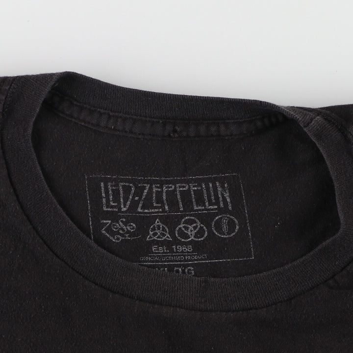 LEDZEPPELIN Led Zeppelin Band T-shirt Band T Men's XL size /eaa461491