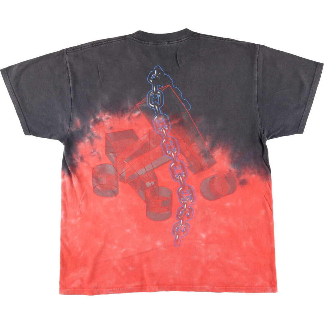 TRIPPIE REDD Trippy Red Tie-dye Pattern Rap T-shirt Rap T Men's M size /eaa461496