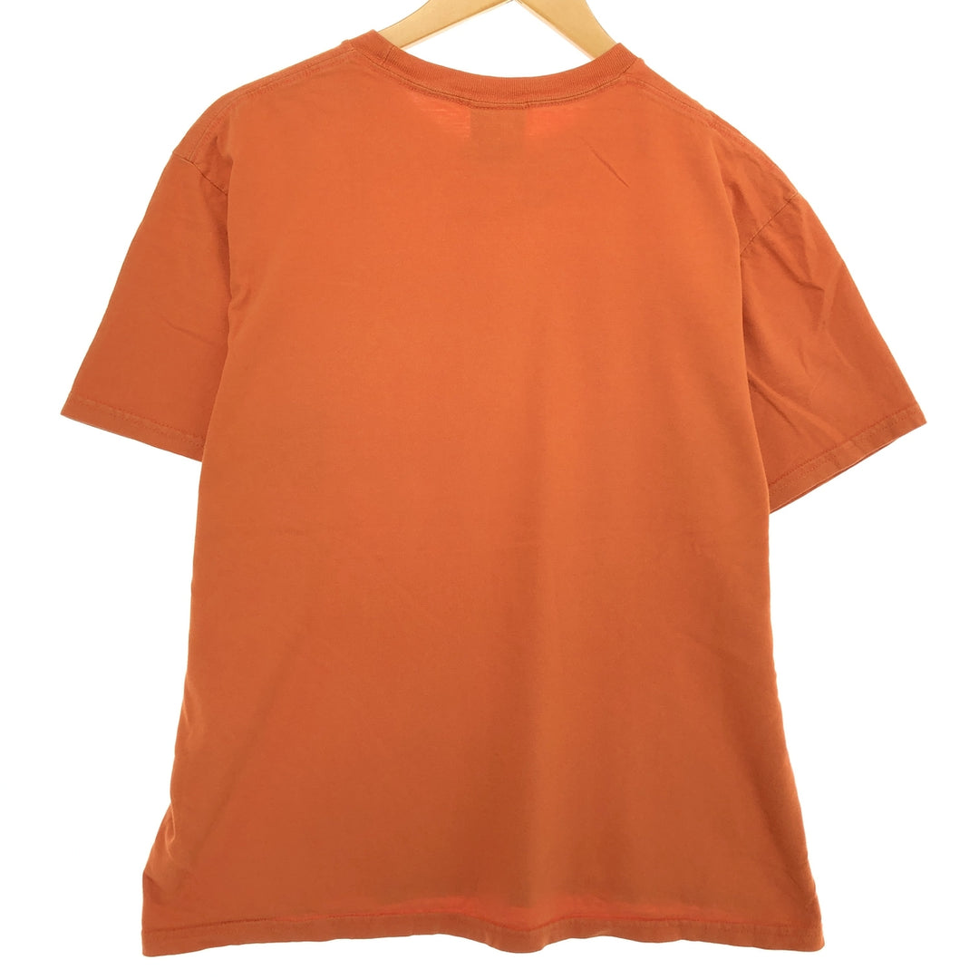 00'S Nike One Point Logo T-shirt Men's M cotton orange type Vintage Second Hand