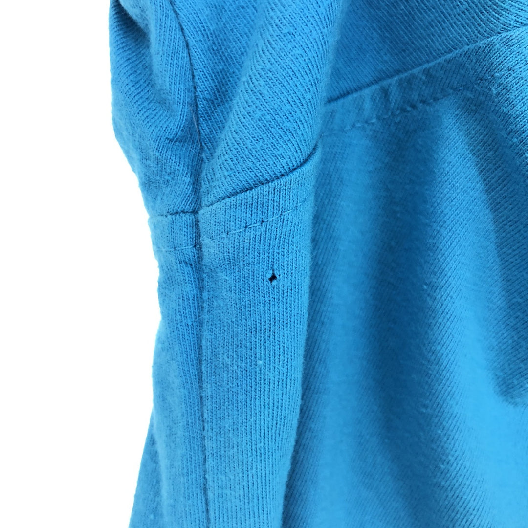 Adidas Originals Logo Print T-Shirt, Men's, Medium cotton Blue type light blue Vintage Second Hand