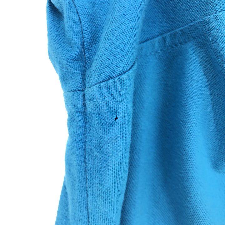 Adidas Originals Logo Print T-Shirt, Men's, Medium cotton Blue type light blue Vintage Second Hand