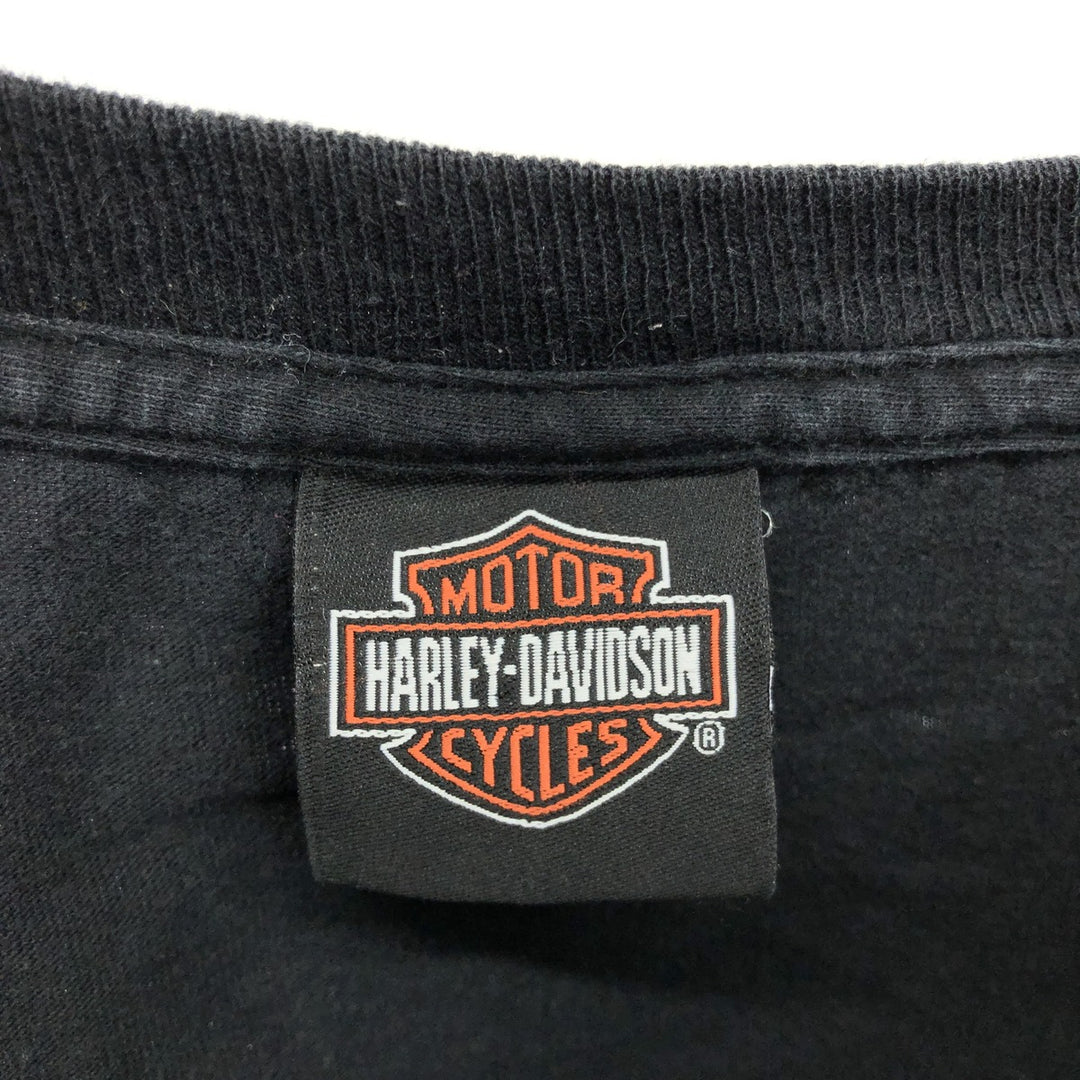 Harley-Davidson Hanes Motorcycle Bike T-shirt Men's L size / eaa461565