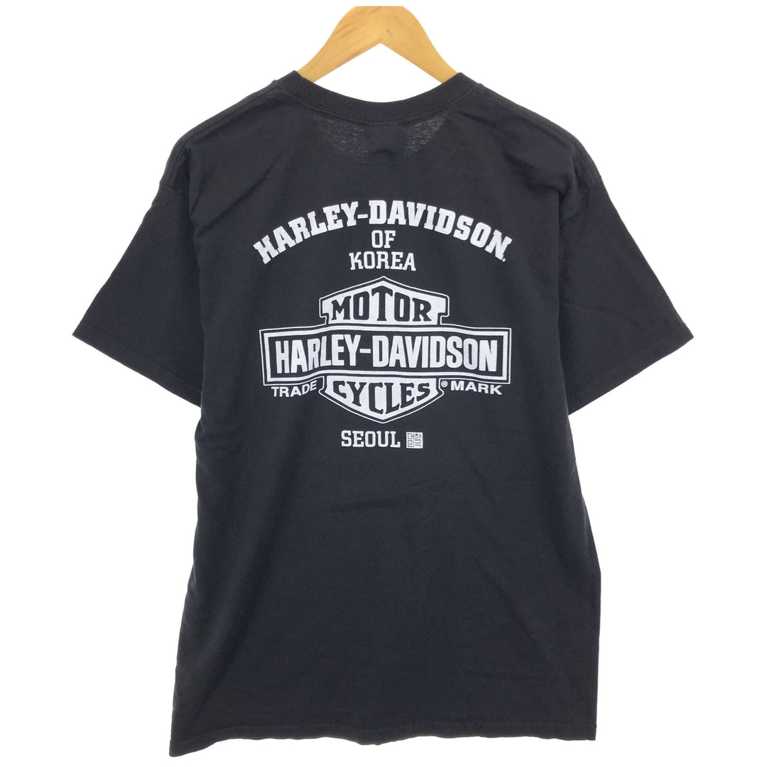 Harley-Davidson Motorcycle Bike T-shirt Men's L size / eaa461573