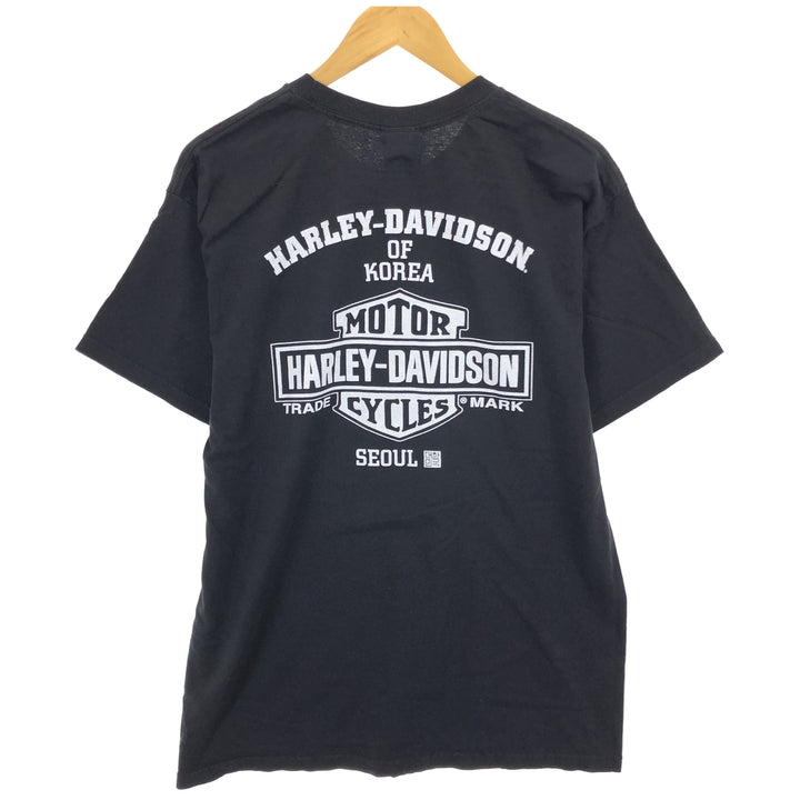 Harley-Davidson Motorcycle Bike T-shirt Men's L size / eaa461573