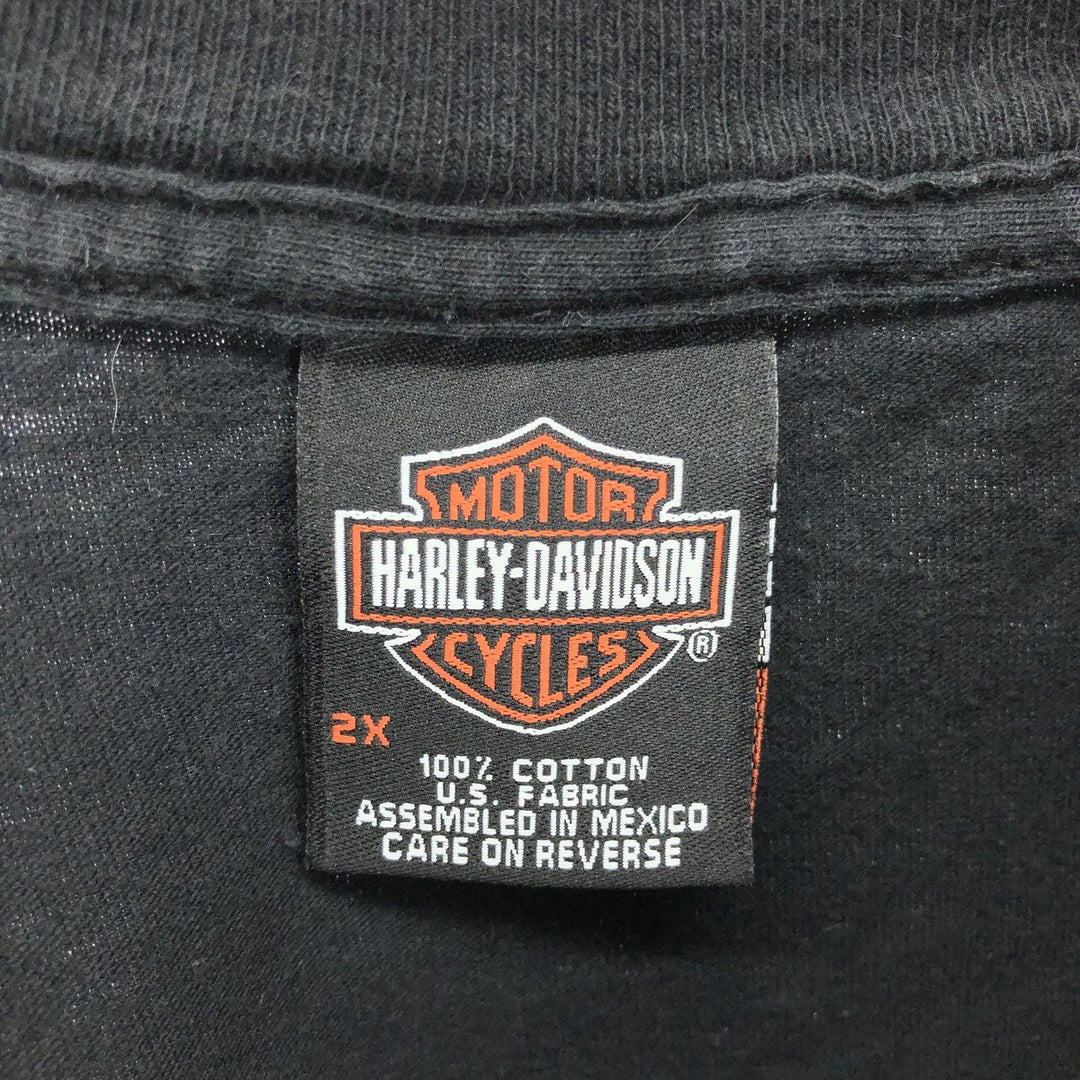 00'S Harley-Davidson Motorcycle Bike T-shirt Men's XXL / eaa461576