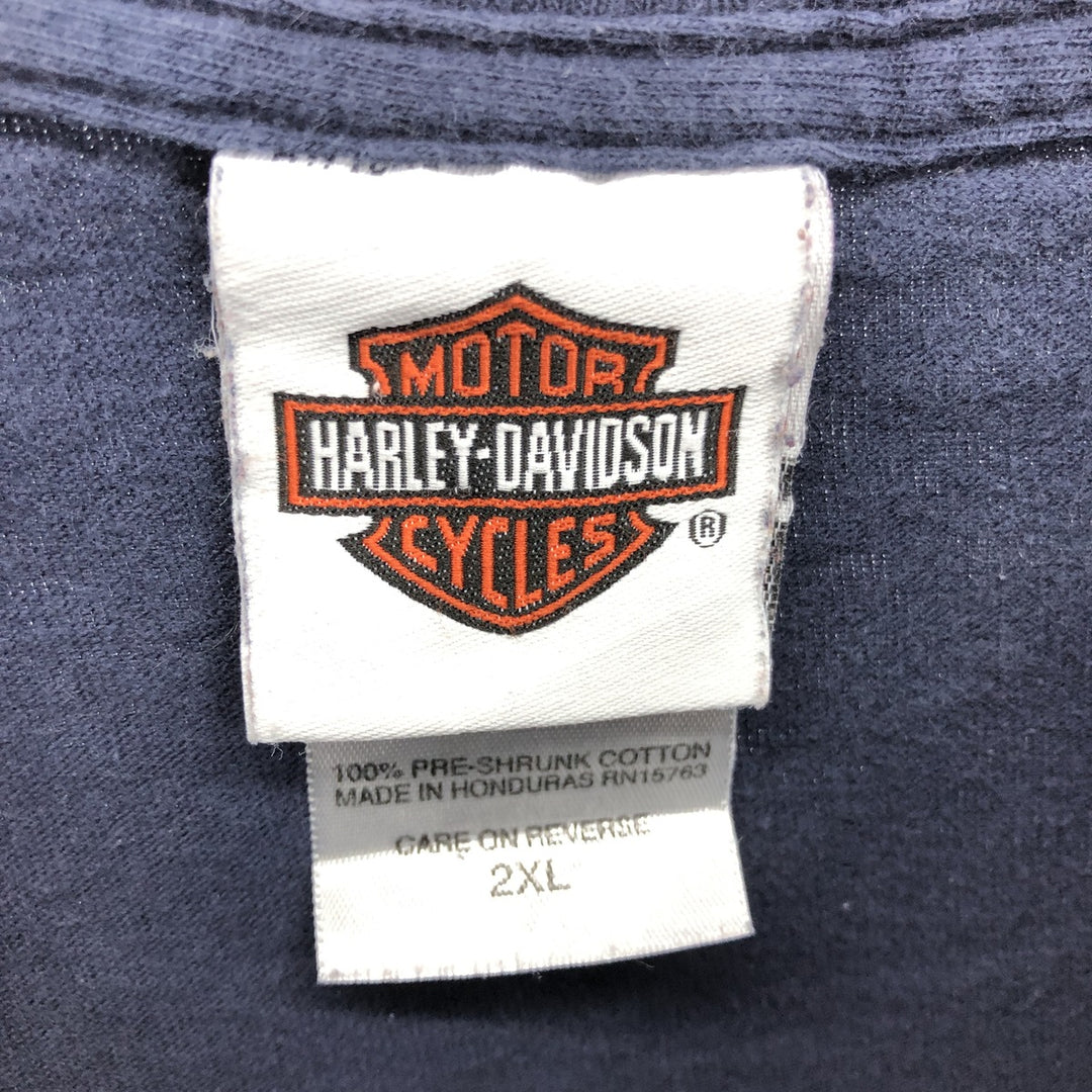 Harley-Davidson Hanes Motorcycle Bike T-shirt Men's XXL / eaa461577