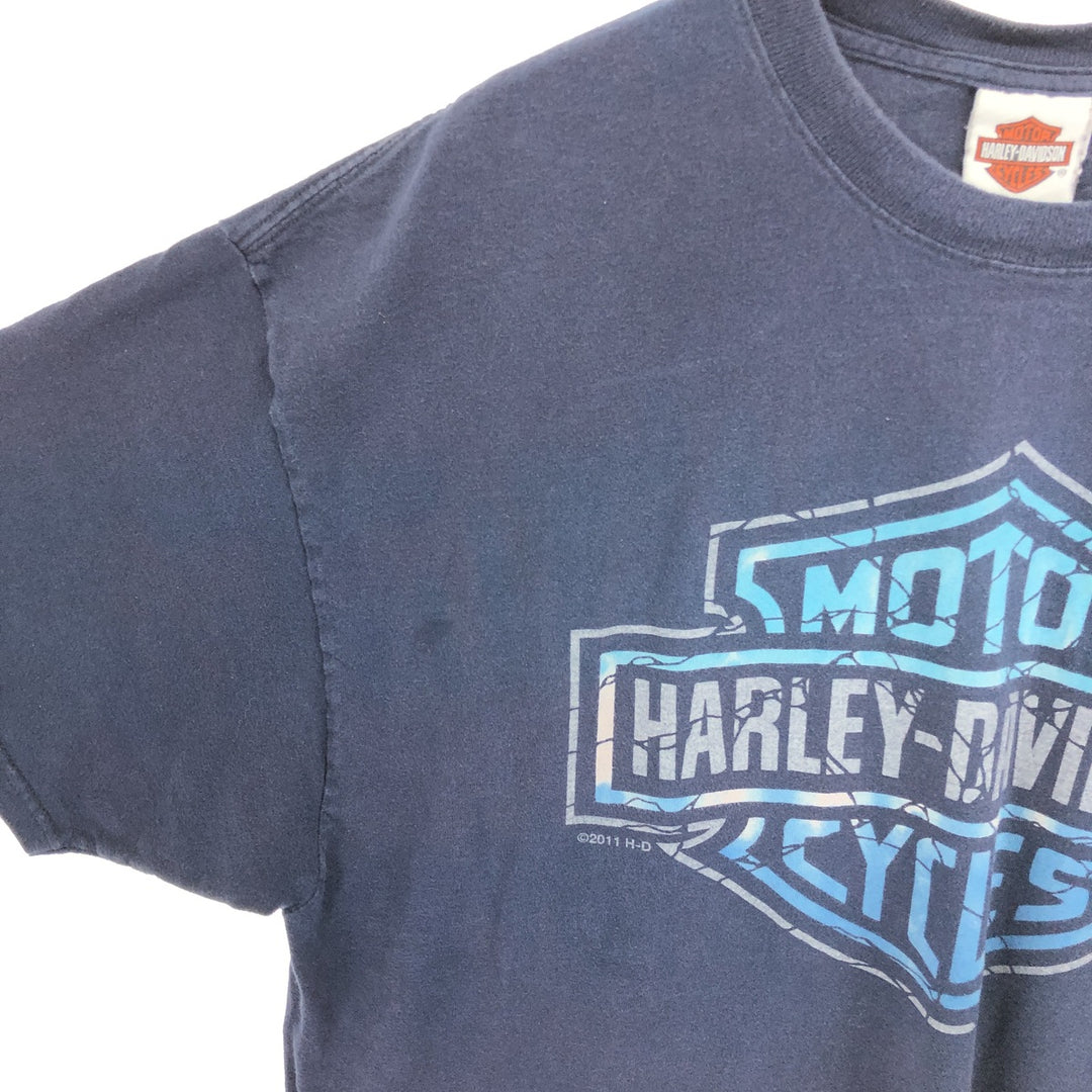 Harley-Davidson Hanes Motorcycle Bike T-shirt Men's XXL / eaa461577