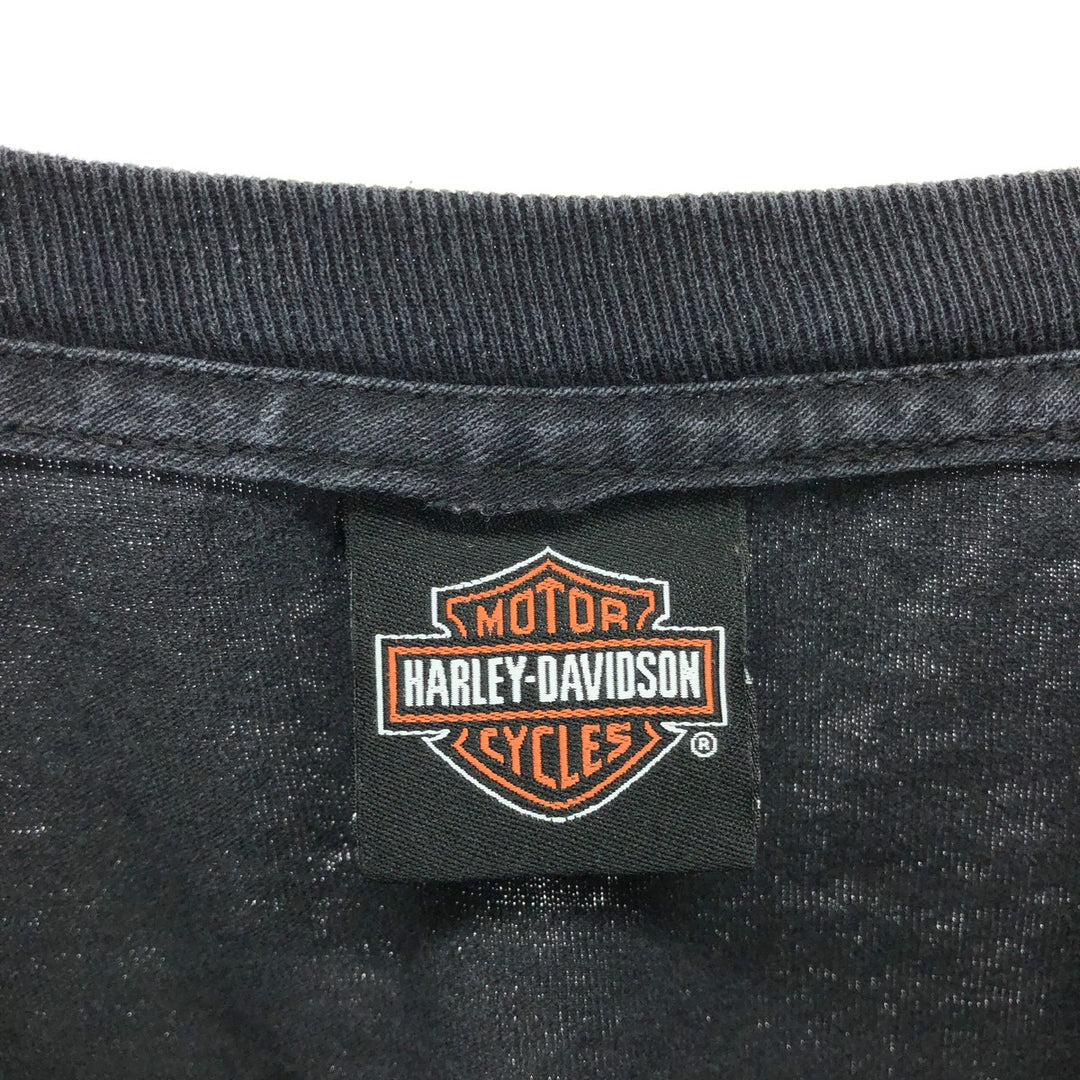 Big Size Harley-Davidson Motorcycle Bike T-Shirt for Men (Equivalent to XXXL) / eaa461581