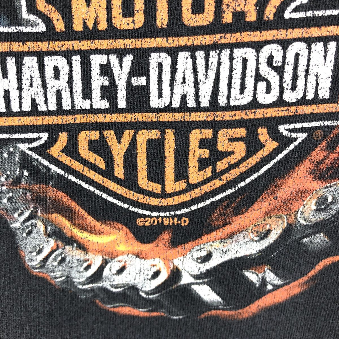 Big Size Harley-Davidson Motorcycle Bike T-Shirt for Men (Equivalent to XXXL) / eaa461581