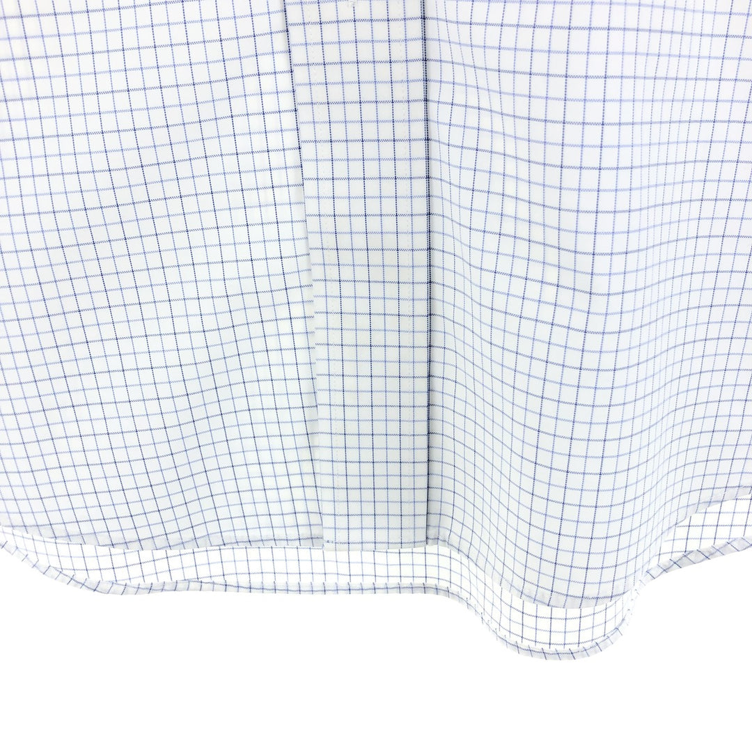 00'S LLBean WRINKLE RESISTANT Long Sleeve Button Down Check Shirt Men's M Vintage /eaa461591