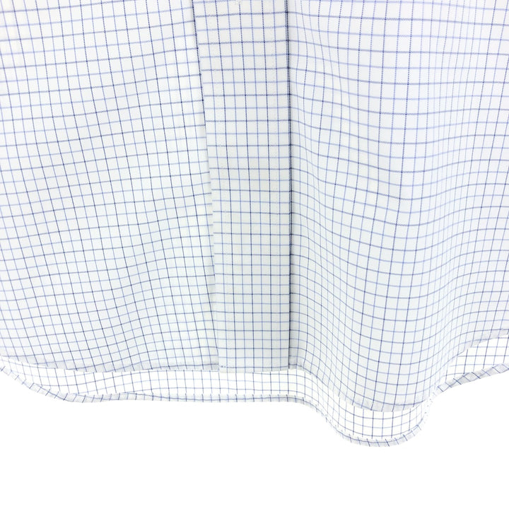 00'S LLBean WRINKLE RESISTANT Long Sleeve Button Down Check Shirt Men's M Vintage /eaa461591