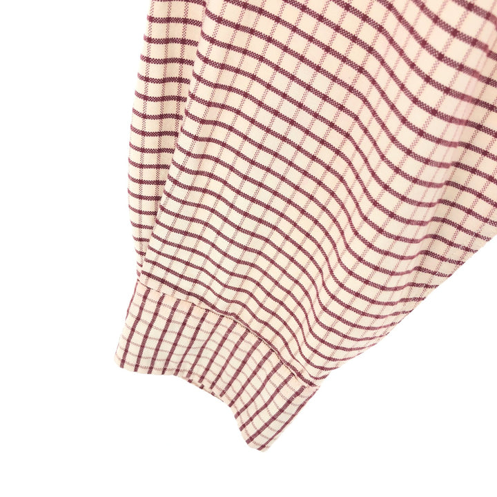 90s-00'S Tommy Hilfiger Crazy Pattern Long Sleeve Button-Down Check Shirt Men's L Vintage / eaa461597