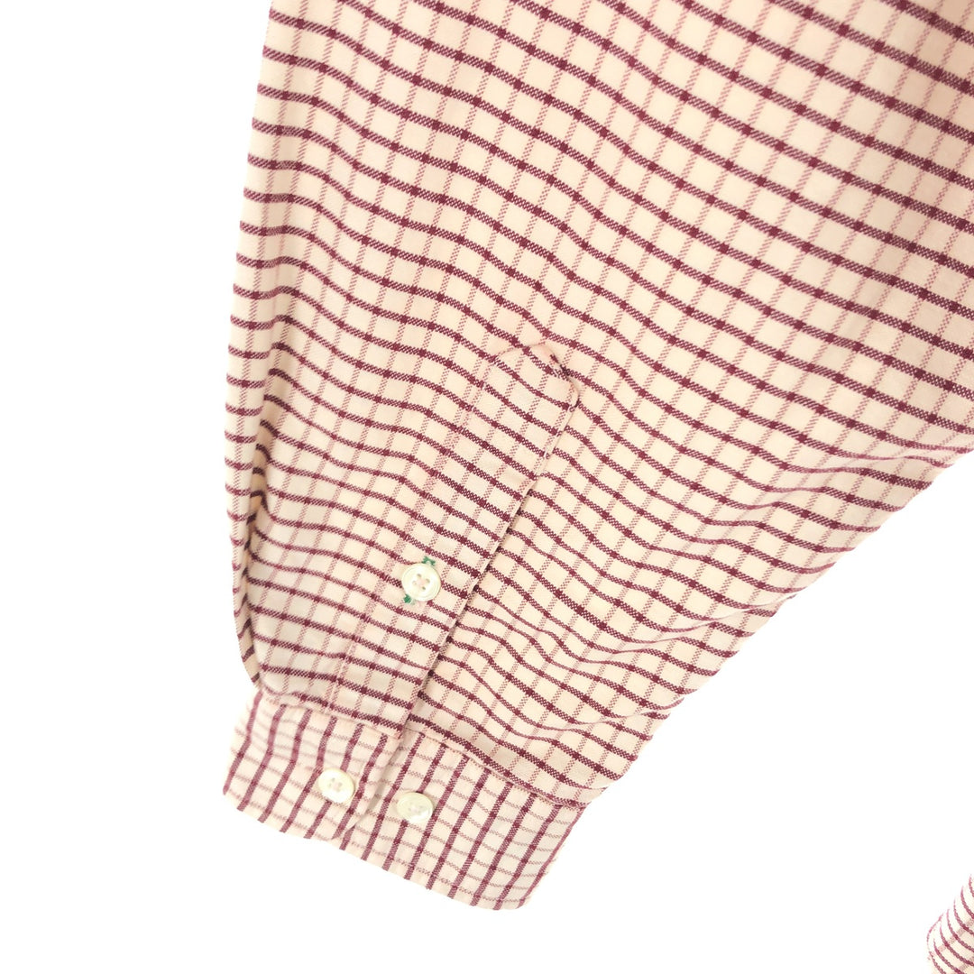 90s-00'S Tommy Hilfiger Crazy Pattern Long Sleeve Button-Down Check Shirt Men's L Vintage / eaa461597