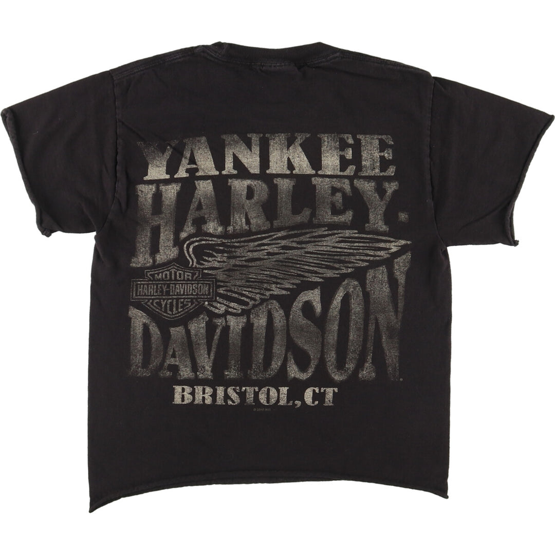 Harley-Davidson Cut-off Motorcycle Bike T-shirt Women's S /eaa461623