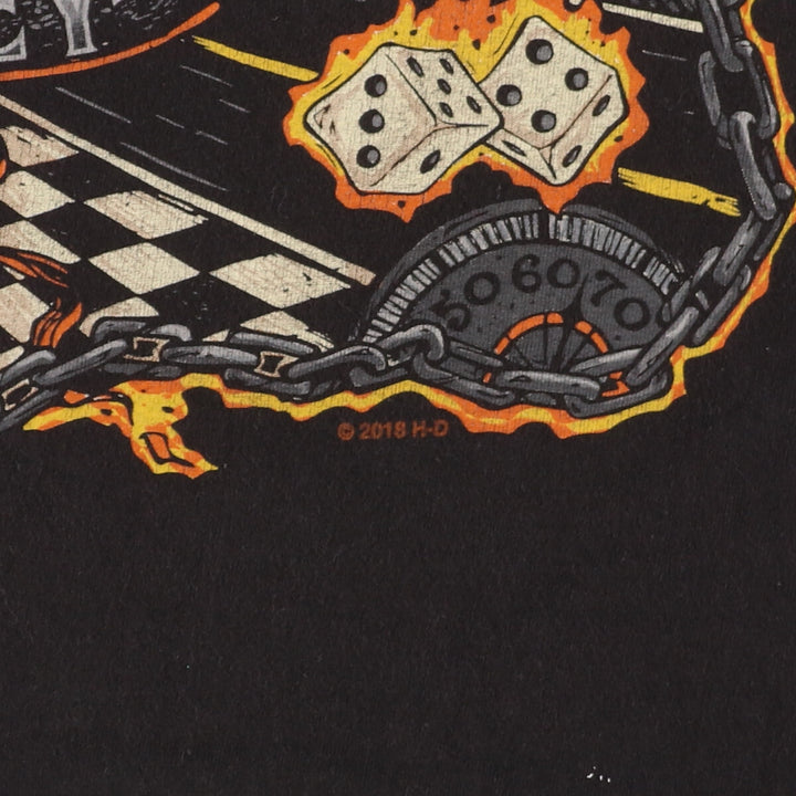 Harley-Davidson Cut-off Motorcycle Bike T-shirt Women's S /eaa461623