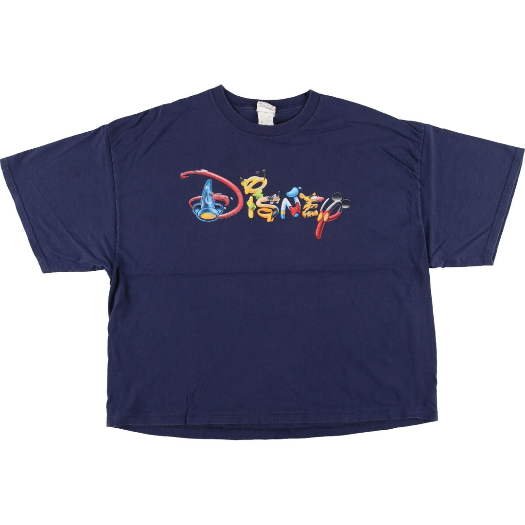 DISNEY Disney Character Print T-shirt Men's XXL /eaa461670