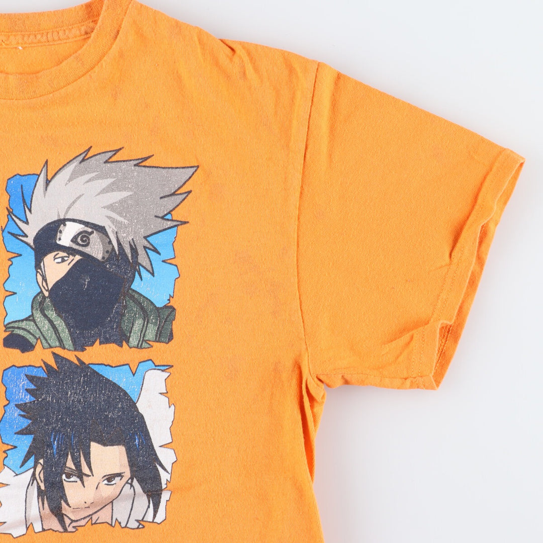 00'S NARUTO SHIPPUDEN Naruto Shippuden Character Print T-shirt Men's M /eaa461675