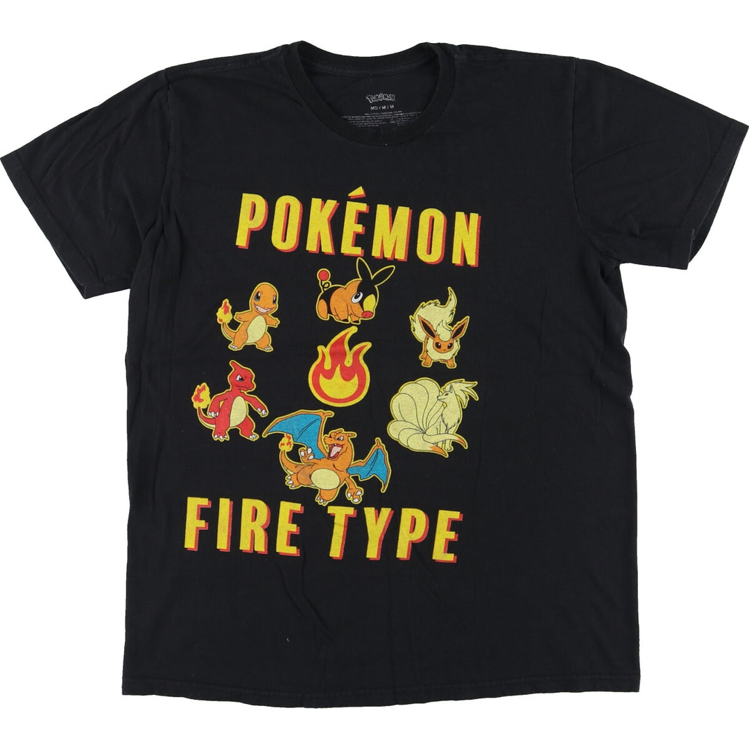 POKEMON Pokemon character print T-shirt Men's M /eaa461680