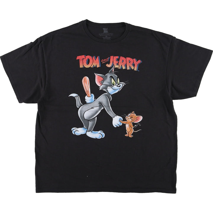 TOM and JERRY Tom and Jerry character print T-shirt Men's XL /eaa461681