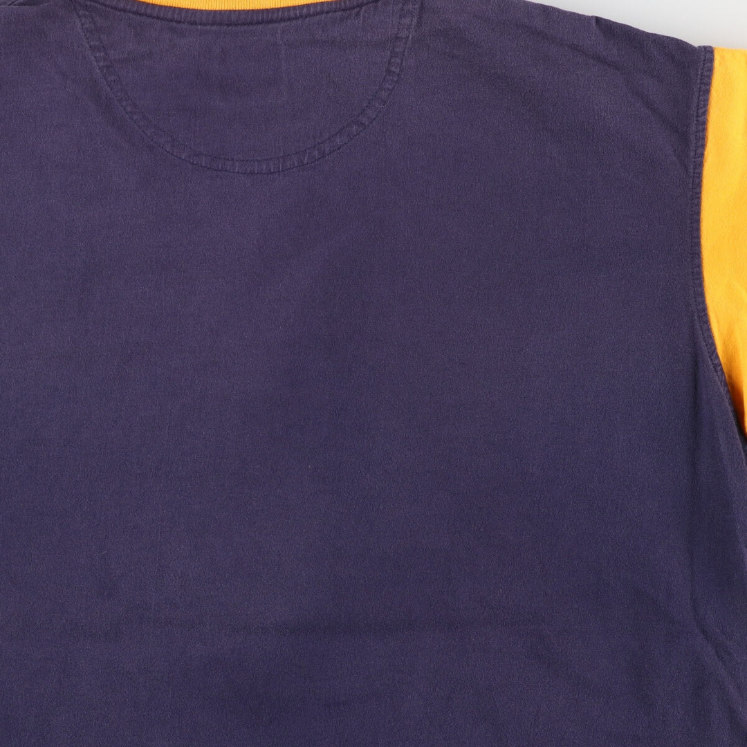 Starter MICHIGAN University of Michigan College T-shirt, Men's L cotton navy blue type Vintage Second Hand