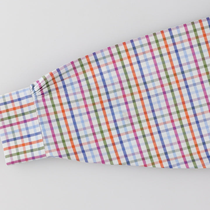 Brooks Brothers 346 Long Sleeve Button-Down Check Shirt, Men's Size L / eaa461702