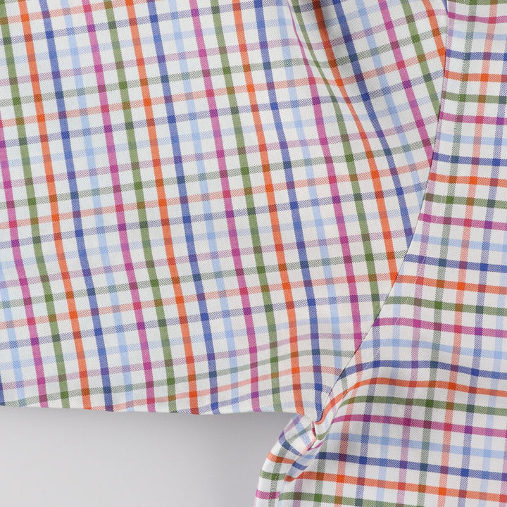 Brooks Brothers 346 Long Sleeve Button-Down Check Shirt, Men's Size L / eaa461702