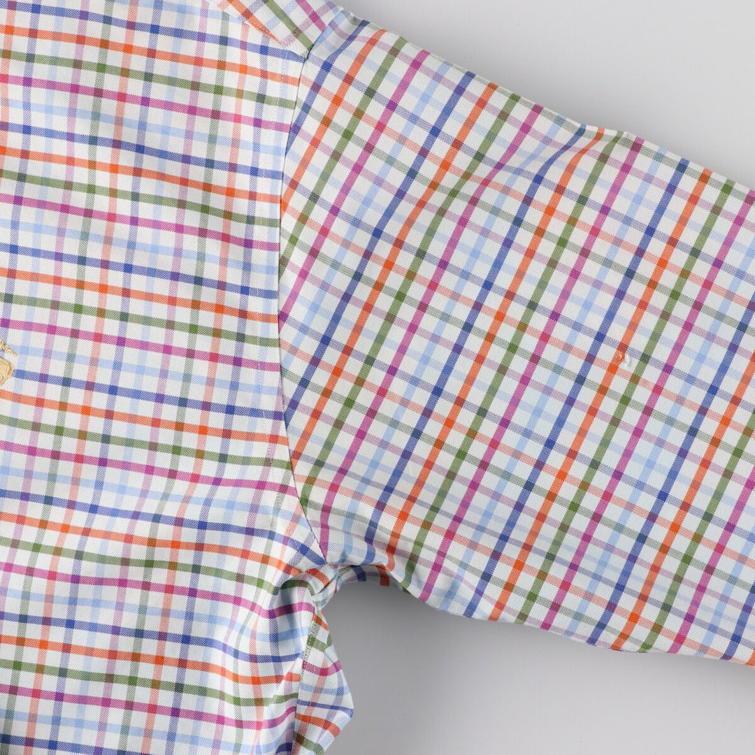 Brooks Brothers 346 Long Sleeve Button-Down Check Shirt, Men's Size L / eaa461702