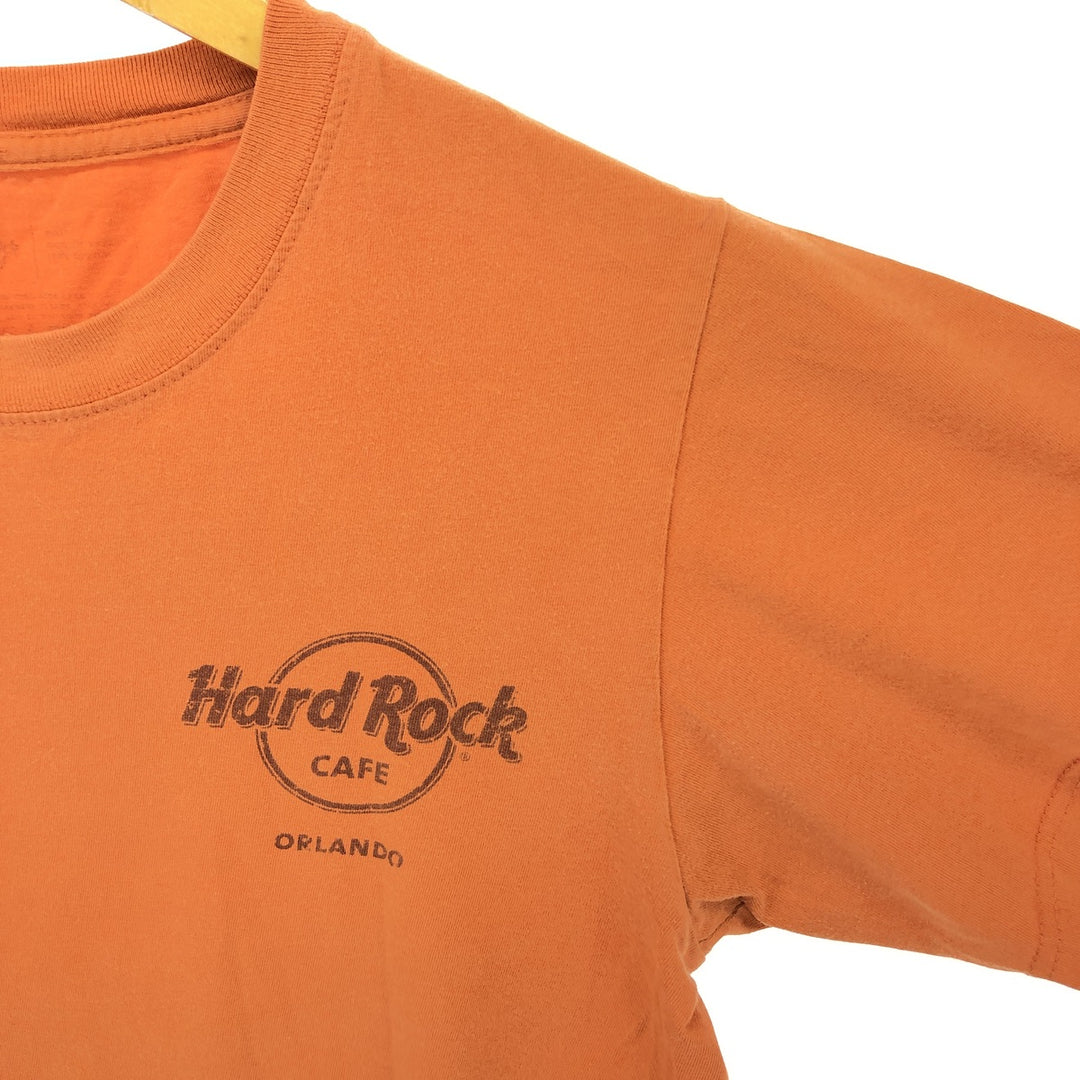 HARD ROCK CAFE Hard Rock Cafe Back Print Advertising T-shirt Men's S size /eaa461703