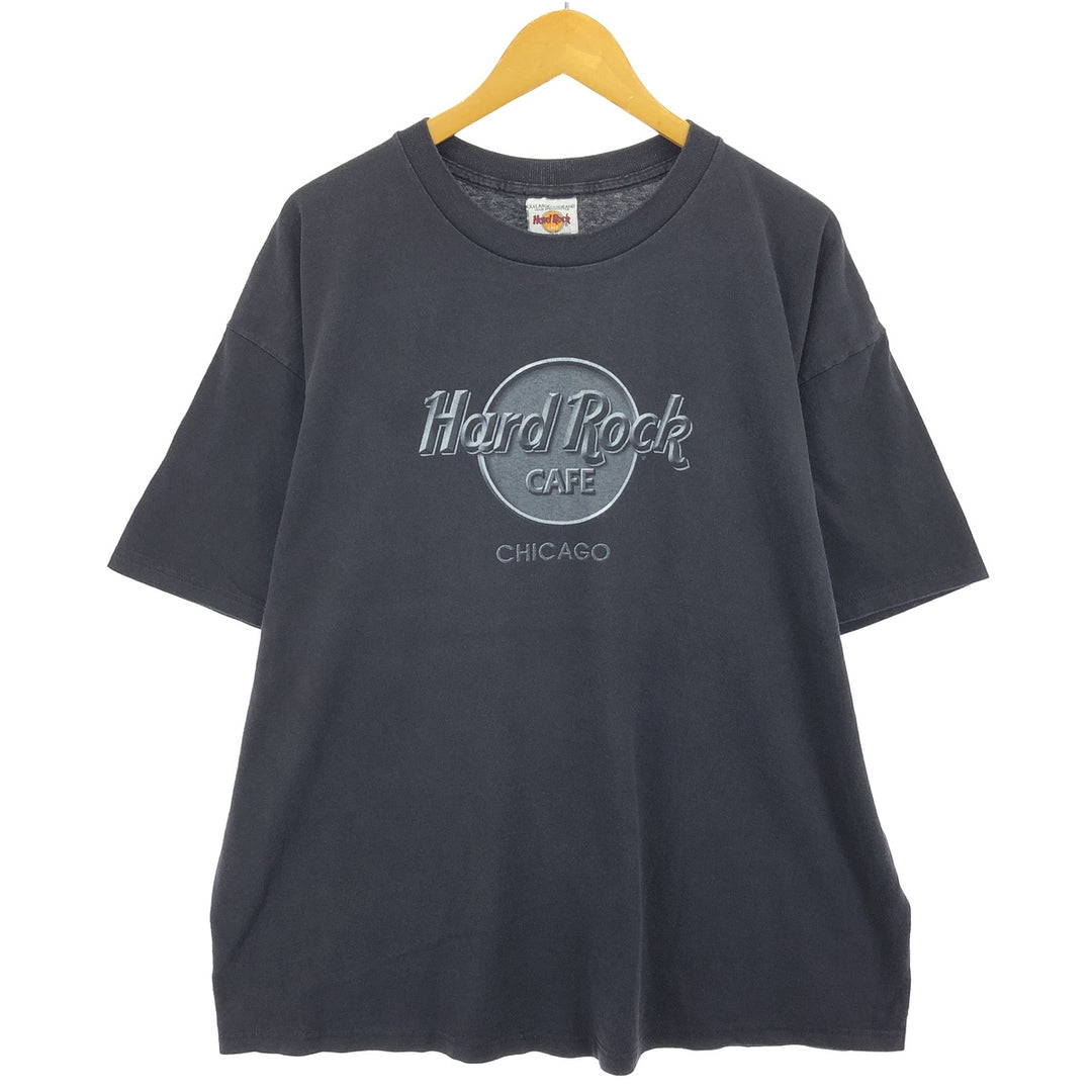 90s~ HARD ROCK CAFE Hard Rock Cafe Advertising T-shirt Men's XXL equivalent Vintage / eaa461704