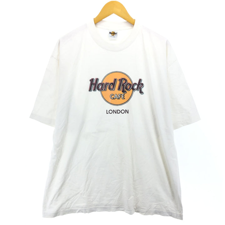 90s~ HARD ROCK CAFE Hard Rock Cafe Advertising T-shirt Men's XXL equivalent Vintage / eaa461707